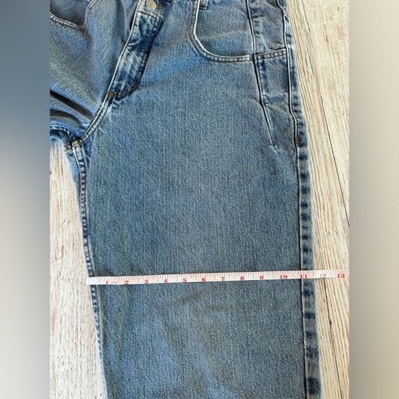 Vtg Guess Jeans High Waist Loose Fit Tapered Leg Distressed 90s Y2K Men’s 32x30 - Picture 10 of 11